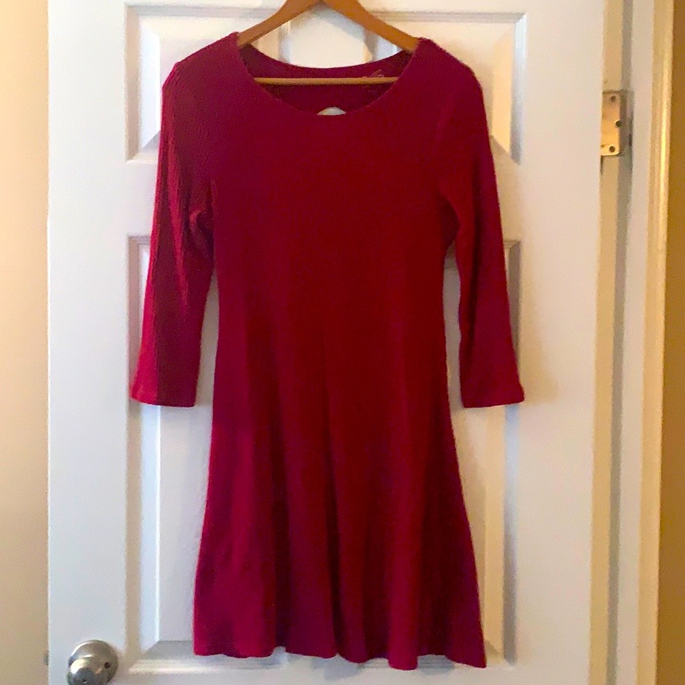 Red dress
